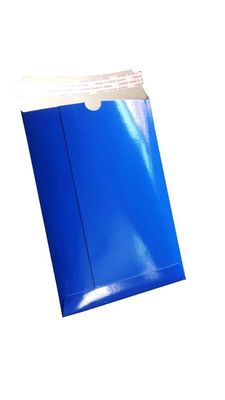 White Lined-Chip Board Biodegradable Hard Paperboard Wrapping Bag with Custom Printing