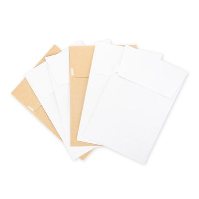 120gsm Kraft Paper Pocket Style Gusset Envelope for Express Packing Convenience