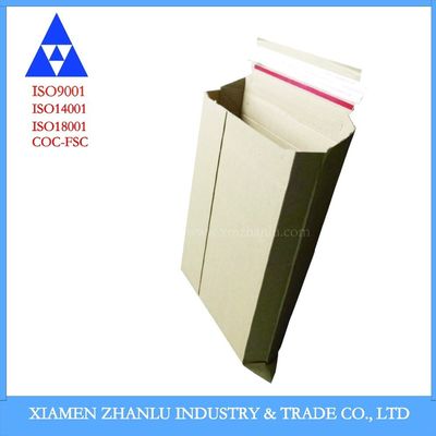 Protective F Flute Board Bronze Corrugated Envelopes for Secure Packaging