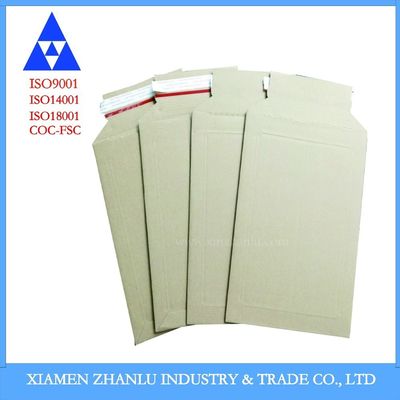Protective F Flute Board Bronze Corrugated Envelopes for Secure Packaging