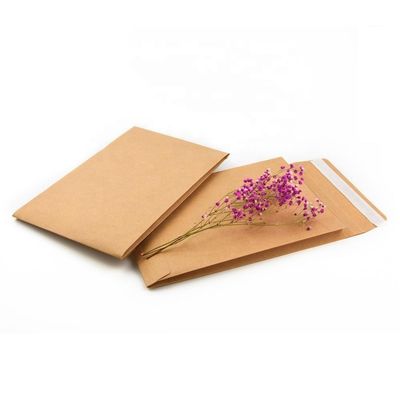 Express Packing Kraft Paper V Bottom Gusset Seam Recycled Custom Shipping Envelopes