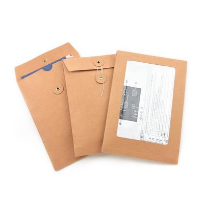 Express Packing Kraft Paper V Bottom Gusset Seam Recycled Custom Shipping Envelopes