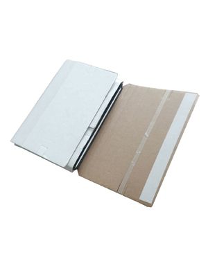 Books Packaging Mailer with E Flute Board Recyclable Cross Kraft Corrugated Cardboard