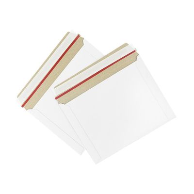 Customized Rigid Cardboard Envelope Document Mailers for Business Shopping