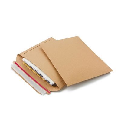 Accepted Printing Brown Kraft Board Rigid Mailer for Customized Branded Packaging