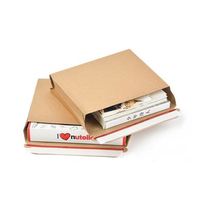 Accepted Printing Brown Kraft Board Rigid Mailer for Customized Branded Packaging