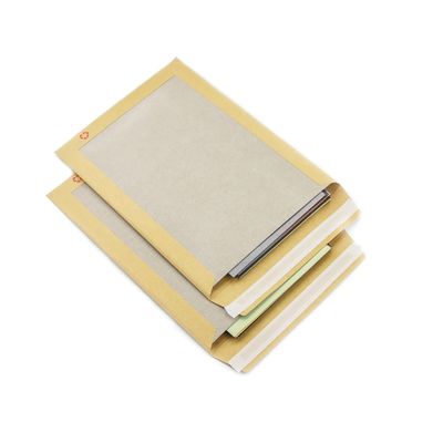 Shipping Mailing Courier Express C4 Grey Board Backed Envelopes with Brown Kraft Paper