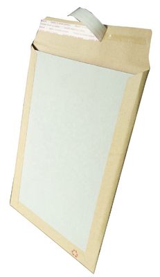 Grey Hard Board Back Pocket Envelopes Business Envelope with Personalized Design