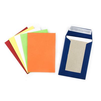 Promotion Grey Board Backed Envelopes with Custom Logo and Kraft Paper Safe Shipping