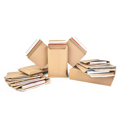 Recycled Kraft Paper Buffer Board Padded Envelope for Photo Frame Delivery Packaging